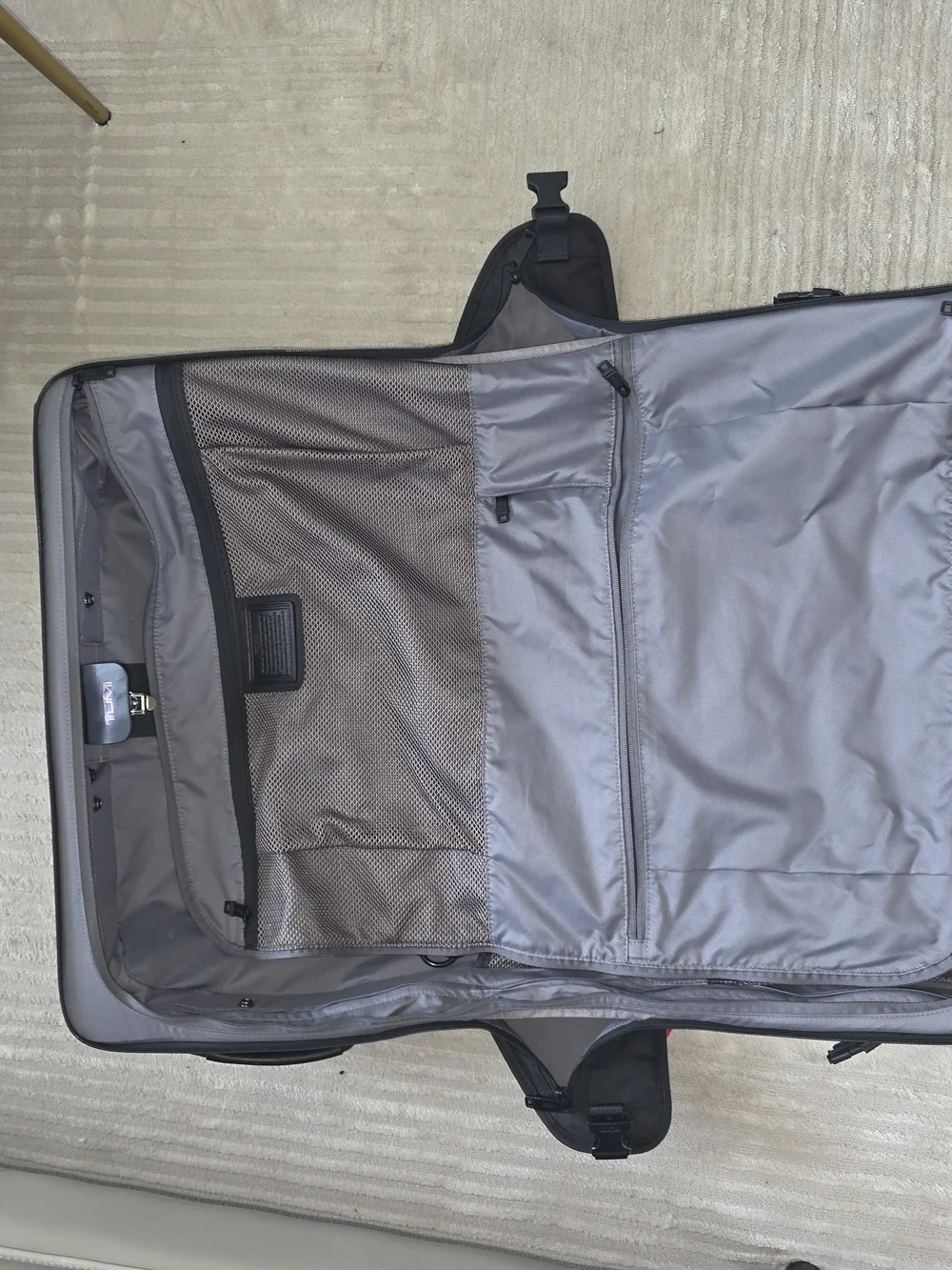 Tumi Alpha Black Garment Carry-On